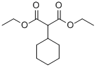 Structure of diethyl 2-cyclohexylpropanedioate