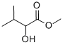 Structure of butanoic acid, 2-hydroxy-3-methyl-, methyl ester