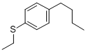 1-正-丁基-4-(乙基硫基)苯结构式