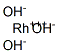 Structure of rhodium trihydroxide