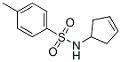 Structure of Benzenesulfonamide,N-3-cyclopenten-1-yl-4-methyl-