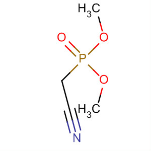 Structure of Phosphonic acid, (cyanomethyl)-, dimethyl ester