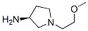 Structure of 3-Pyrrolidinamine,1-(2-methoxyethyl)-, (3S)-