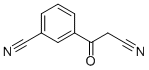 Structure of 3-(2-CYANOACETYL)BENZONIRILE