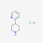 Structure of 2-(Piperidin-4-yl)pyridine hydrochloride