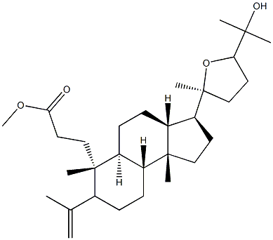 Structure of (24R)-20,24-Epoxy-25-hydroxy-3,4-seco-5α-dammar-4(28)-en-3-oic acid