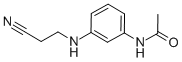 Structure of 3-(N-Cyanoethyl)aminoacetanilide