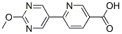 Structure of 6-(2-Methoxypyrimidin-5-yl)-nicotinic acid