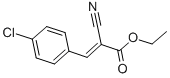 Structure of ETHYL 3-(4-CHLOROPHENYL)-2-CYANOACRYLATE