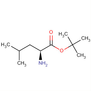 Structure of Leucine tert-butyl ester
