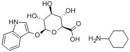 3-Indolyl--D-glucuronideCyclohexylammoniumsalt结构式