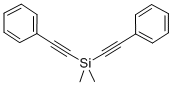 Structure of BIS(PHENYLETHYNYL)DIMETHYLSILANE