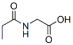 Structure of N-(1-oxopropyl)-Glycine