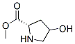Structure of Proline, 4-hydroxy-,methyl ester