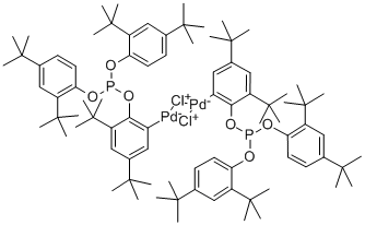 Structure of 2(BIS(2 4DI-T-BU-PHENOXY)PHOSPHINOOXY)3