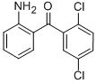 Structure of (2-AMINO-PHENYL)-(2,5-DICHLORO-PHENYL)-METHANONE