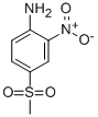 Structure of 4-mesyl-2-nitroaniline