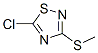 Structure of 3-(Methylthio)-5-chloro-1,2,4-thiadiazole