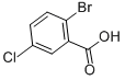 Structure of 2-Bromo-5-chlorobenzoic acid