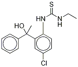 Structure of 1-[4-Chloro-2-(1’-hydroxy-1’-methylbenzyl)phenyl]-3-ethyl-2-thio-urea