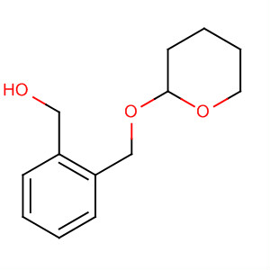 Structure of Benzenemethanol, 2-[[(tetrahydro-2H-pyran-2-yl)oxy]methyl]-