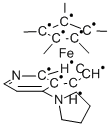 Structure of (S)-(-)-4-PYRROLIDINOPYRINDINYL(PENTAMETHYLCYCLOPENTADIENYL)IRON