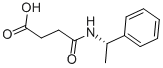 Structure of (S)-(-)-N-(1-PHENYLETHYL)SUCCINAMIC ACID