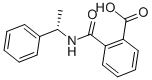 Structure of (S)-(-)-N-(1-PHENYLETHYL)PHTHALAMIC ACID
