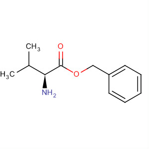 Structure of L-Valine, phenylmethyl ester