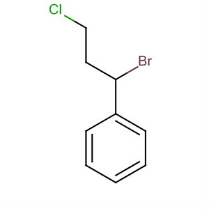 Structure of (1-Bromo-3-chloropropyl)benzene