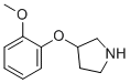Structure of 3-(2-METHOXYPHENOXY)PYRROLIDINE