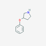 Structure of 3-Phenoxy-pyrrolidine