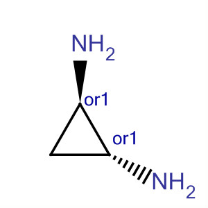 1,2-Cyclopropanediamine, (1R,2R)-rel-结构式