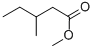 Structure of METHYL 3-METHYLPENTANOATE