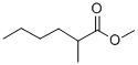 Structure of Hexanoic acid, 2-methyl, methyl ester