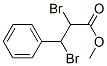 2,3-Dibromo-3-phenylpropanoic acid methyl ester结构式