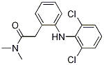 Structure of 2-[(2,6-Dichlorophenyl)aMino]-N,N-diMethylbenzeneacetaMide