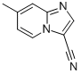 3-Cyano-7-methylimidazo(1,2-a)pyridine结构式