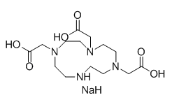 Structure of 1,4,7,10-Tetraazacyclododecane-1,4,7-triacetic acid sodium salt