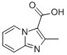 Structure of 2-METHYLIMIDAZO[1,2-A]PYRIDINE-3-CARBOXYLIC ACID