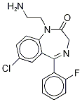 Structure of Didesethyl FlurazepaM DihydrobroMide