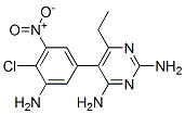 Structure of 2,4-Diamino-5-(3-amino-4-chloro-5-nitrophenyl)-6-ethylpyrimidine