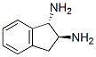 (1S,2S)-2,3-二氢-1H-茚-1,2-二胺结构式