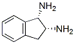 Structure of 1H-Indene-1,2-diamine,2,3-dihydro-, (1S,2R)-