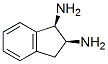 Structure of 1H-INDENE-1,2-DIAMINE,2,3-DIHYDRO-,(1R,2S)-