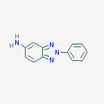 Structure of 2-phenylbenzotriazol-5-amine