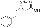 Structure of (S)-3-AMINO-5-PHENYLPENTANOIC ACID HYDROCHLORIDE