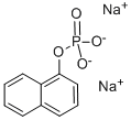 Structure of ALPHA-NAPHTHYL PHOSPHATE DISODIUM SALT