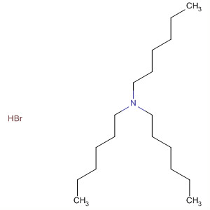 1-Hexanamine, N,N-dihexyl-, hydrobromide结构式