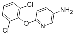 Structure of 6-(2,6-DICHLOROPHENOXY)PYRIDIN-3-AMINE